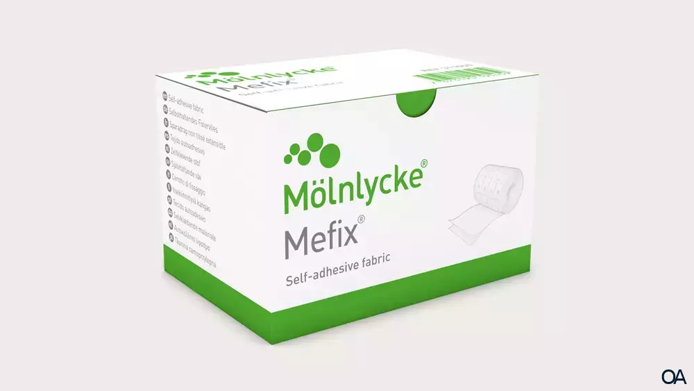 Mefix® selbsthaftendes Fixiervlies Rolle 5 cm x 10 m Mefix® selbsthaftendes Fixiervlies Rolle 5 cm x 10 m