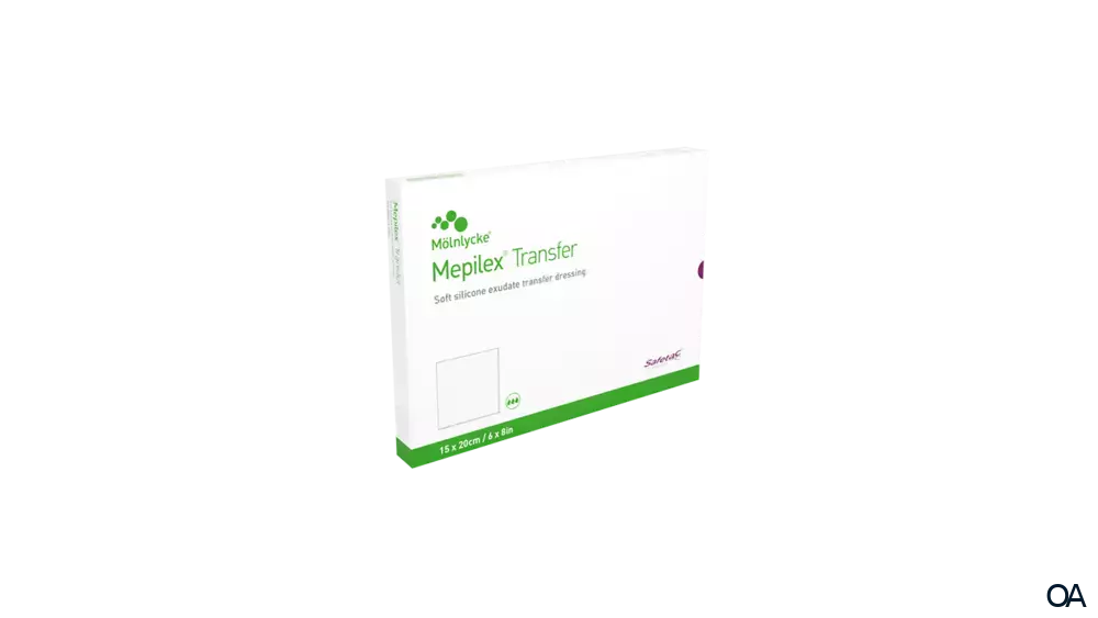 Mepilex® Transfer Schaumverband steril, 15 x 20 cm