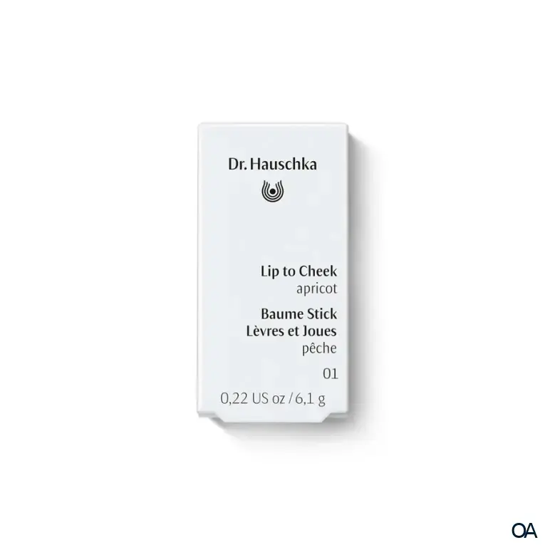 Dr. Hauschka Lip to Cheek Blush Stick - 01 apricot
