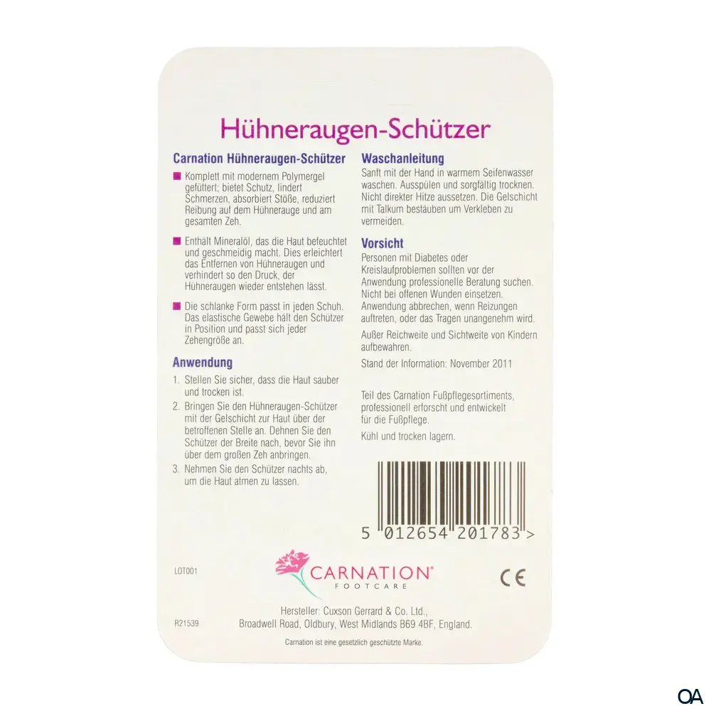 Carnation® Footcare Hühneraugen-Schützer
