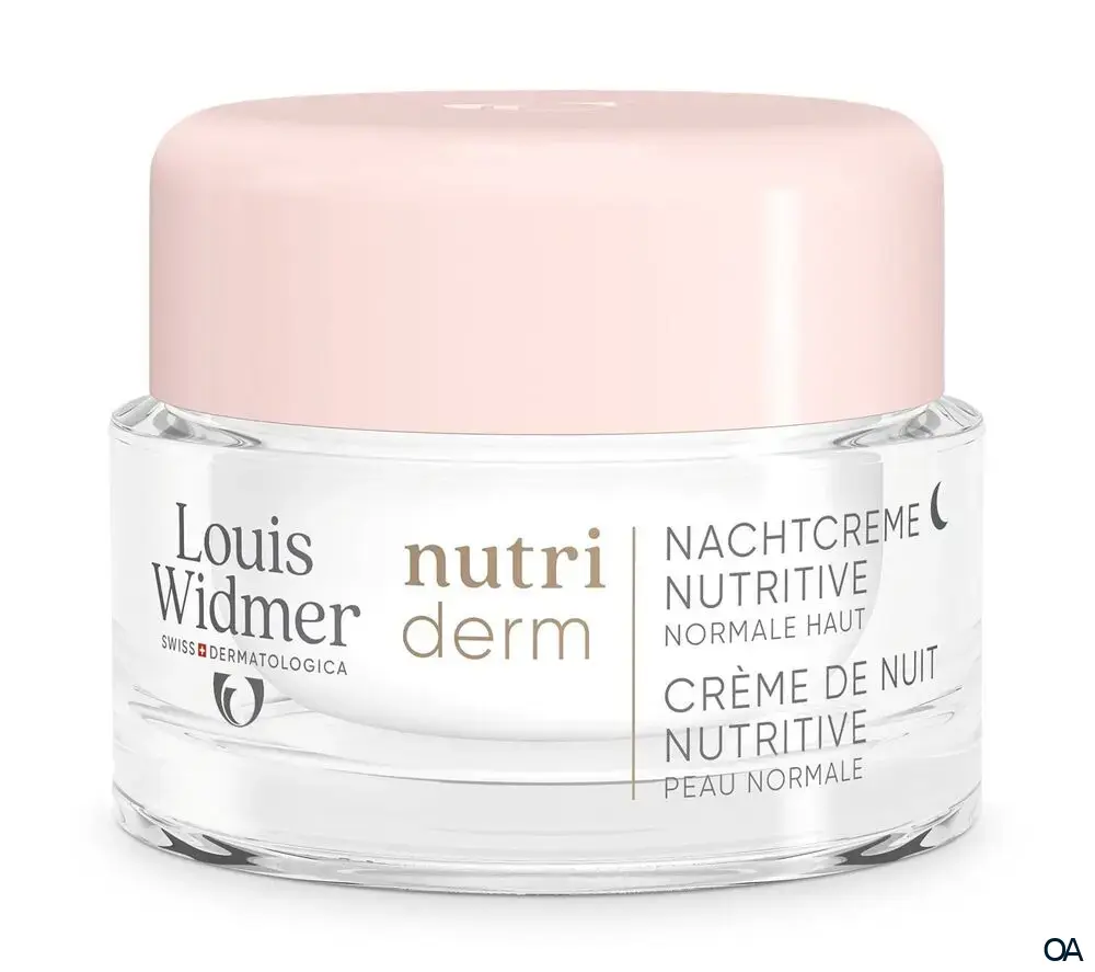 Louis Widmer nutriderm Nachtcreme Nutritive - ohne Parfum
