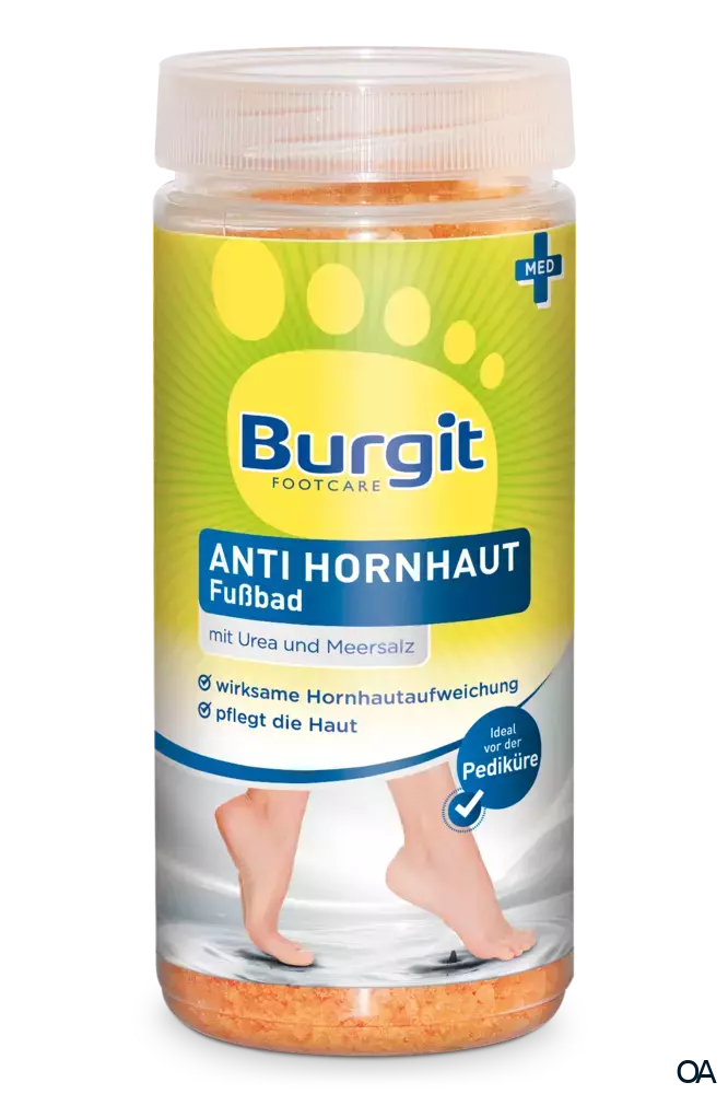 Burgit Footcare Anti Hornhaut Fußbad Burgit Footcare Anti Hornhaut Fußbad