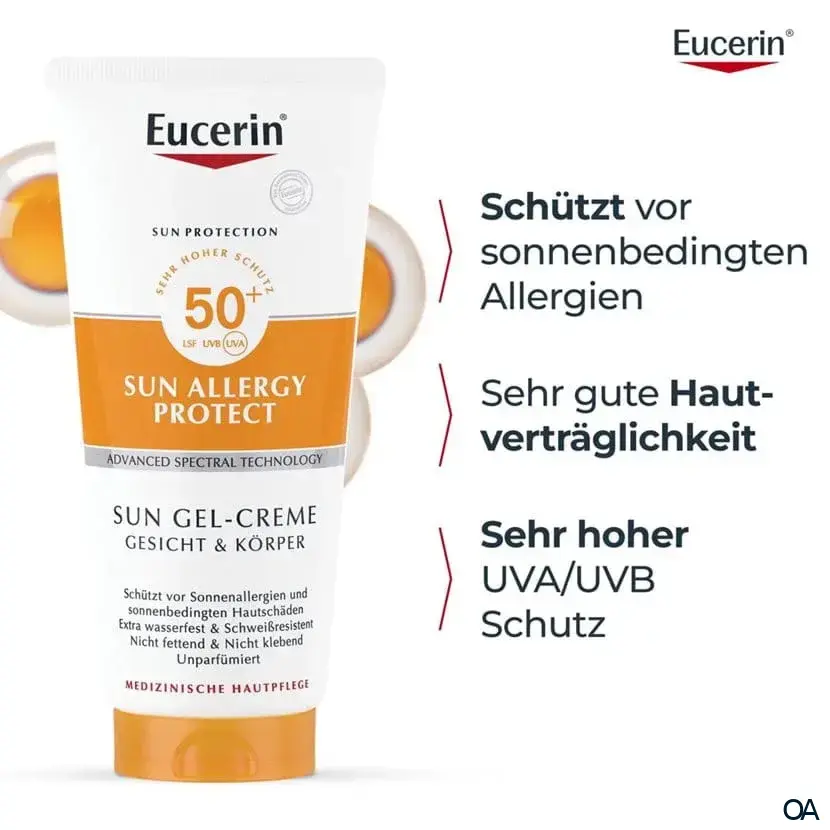 Eucerin® SUN Allergy Protect Face & Body Gel-Creme LSF 50+