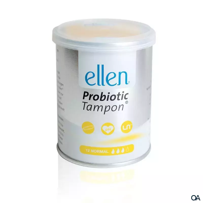 Ellen Probiotic Tampons normal 12 Stck Ellen Probiotic Tampons normal 12 Stck