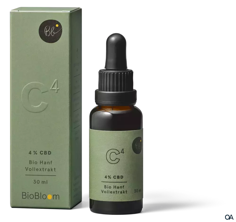 BioBloom Hanf Vollextrakt 4% Bio CBD Öl BioBloom Hanf Vollextrakt 4% Bio CBD Öl