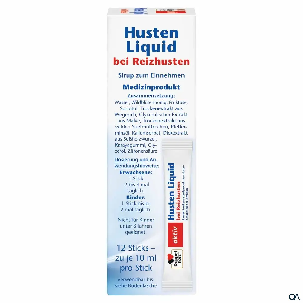 Doppelherz aktiv Husten Liquid Portionssticks