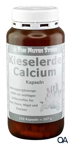 The Nutri Store Kieselerde Calcium Kapseln The Nutri Store Kieselerde Calcium Kapseln