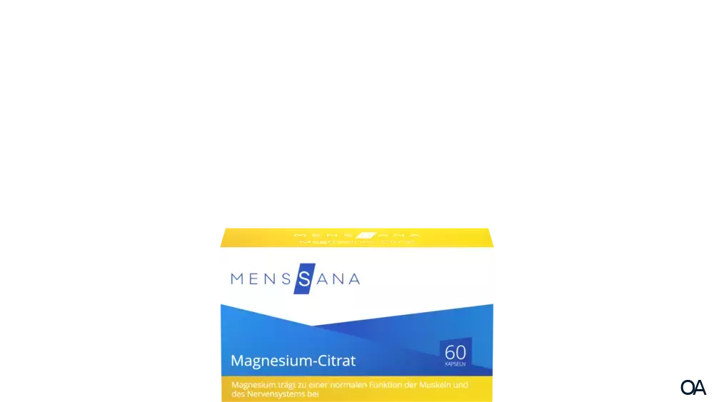 MensSana Magnesium-Citrat Kapseln MensSana Magnesium-Citrat Kapseln