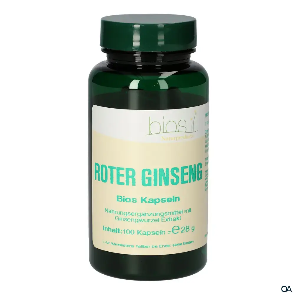 Bios Roter Ginseng Kapseln