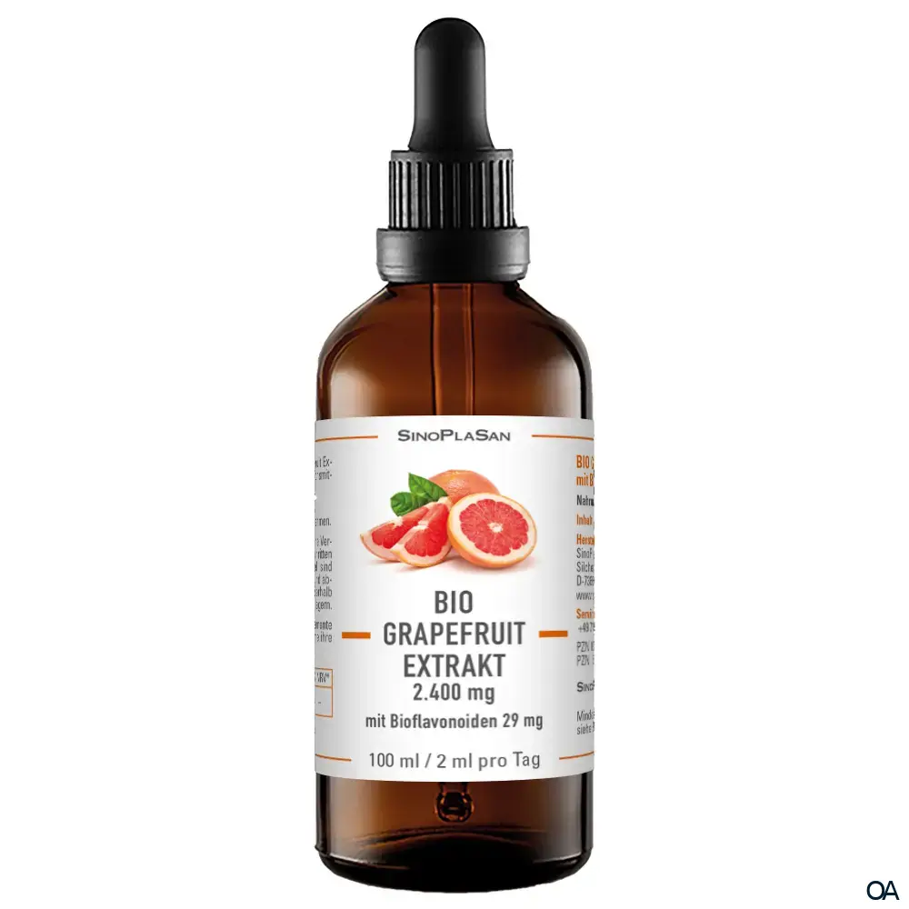 SinoPlaSan BIO Grapefruit-Extrakt Tropfen SinoPlaSan BIO Grapefruit-Extrakt Tropfen