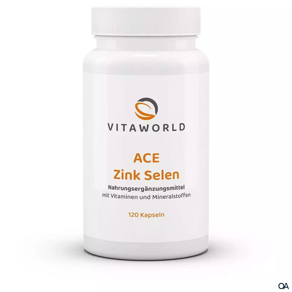 Vitaworld ACE Zink + Selen Kapseln Vitaworld ACE Zink + Selen Kapseln