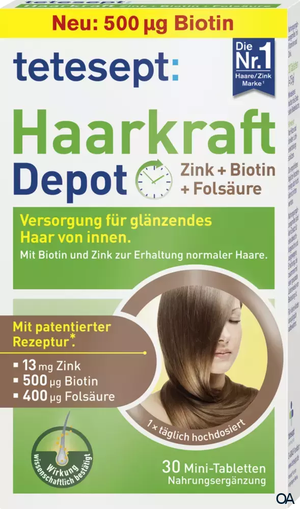 tetesept Haarkraft Depot Tabletten tetesept Haarkraft Depot Tabletten