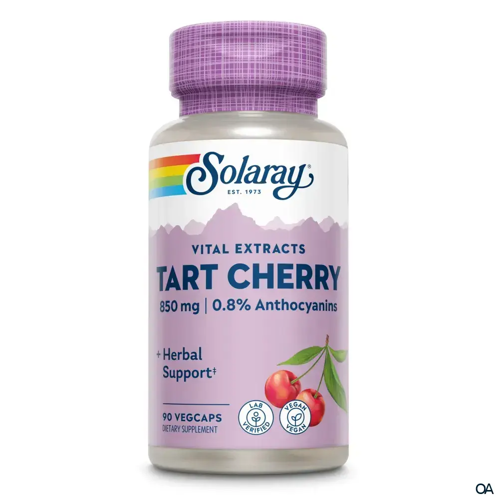 Solaray Sauerkirsche 425 mg Kapseln Solaray Sauerkirsche 425 mg Kapseln