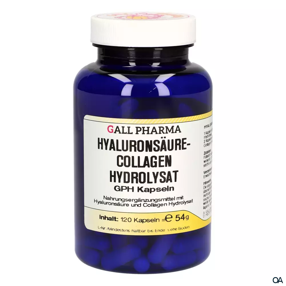 Gall Pharma Hyaluronsäure-Collagen Hydrolysat Kapseln Gall Pharma Hyaluronsäure-Collagen Hydrolysat Kapseln