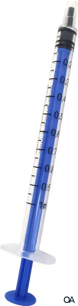 Wellion MEDFINE Einwegspritze 1ml/cc, 100 luer slip