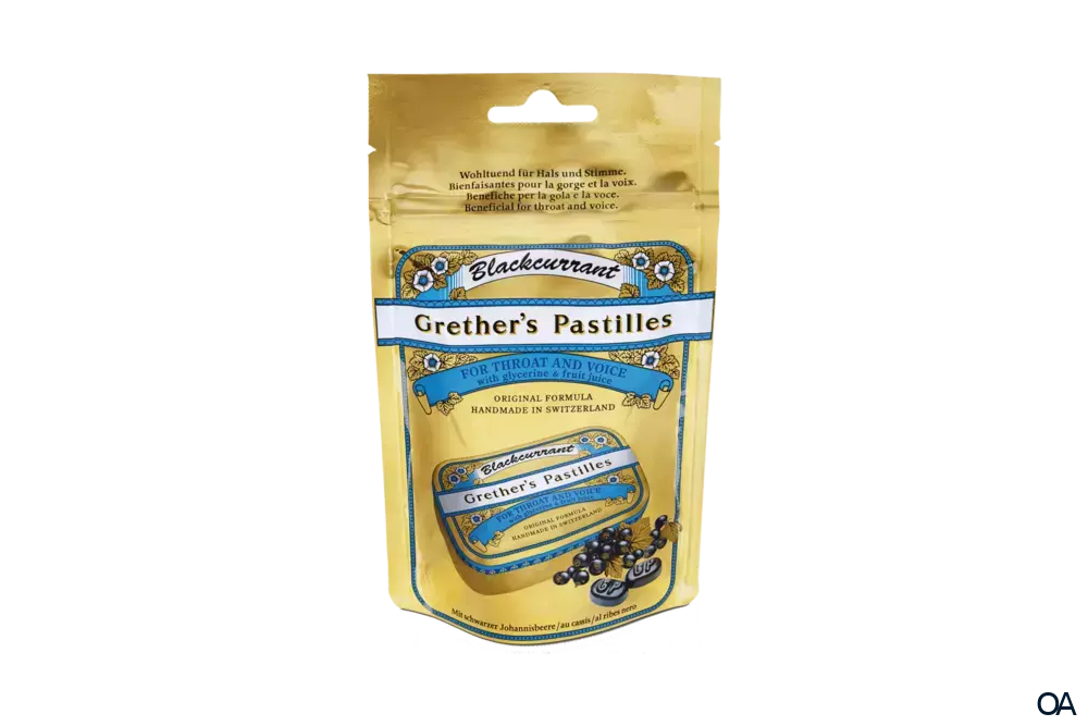 Grether’s Blackcurrant Pastilles zuckerfrei Grether’s Blackcurrant Pastilles zuckerfrei