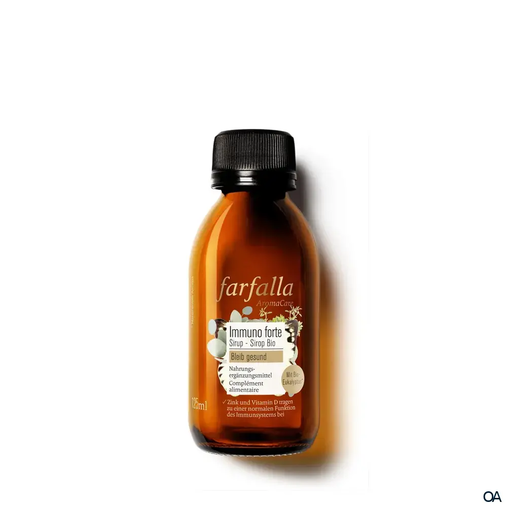 Farfalla Bleib gesund, Immuno Forte Sirup bio