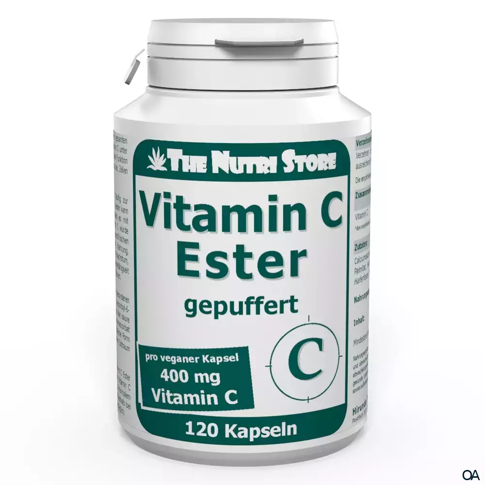The Nutri Store Vitamin C Ester gepuffert 400 mg Kapseln