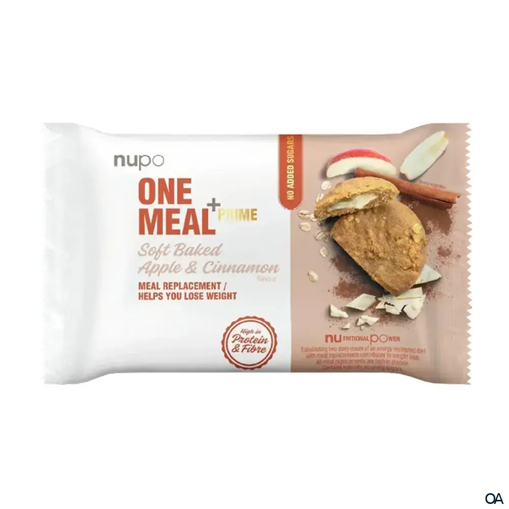 Nupo One Meal +Prime Soft Baked Apple & Cinnamon Nupo One Meal +Prime Soft Baked Apple & Cinnamon