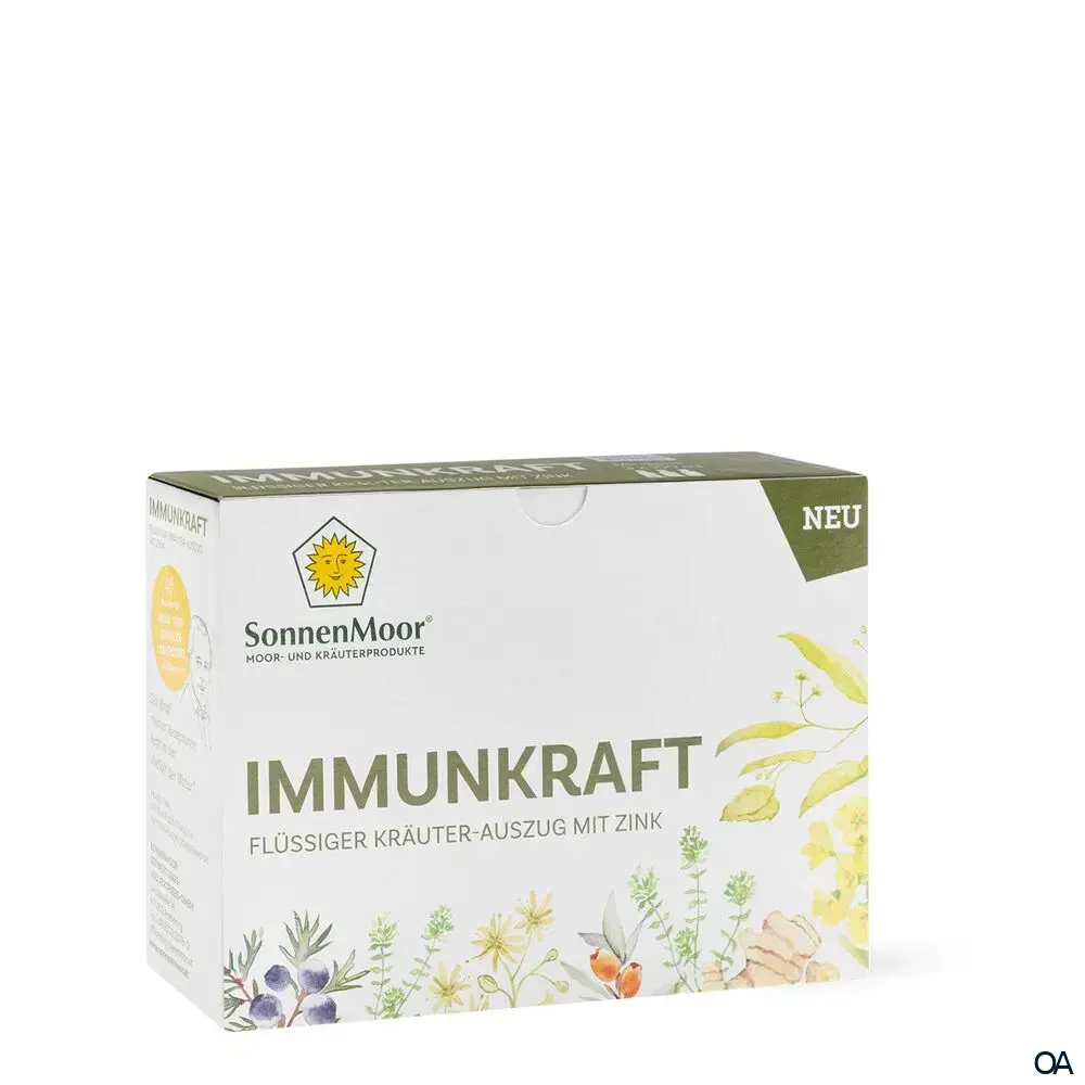 SonnenMoor Immunkraft Flüssiger Kräuter-Auszug, 3 x 100 ml