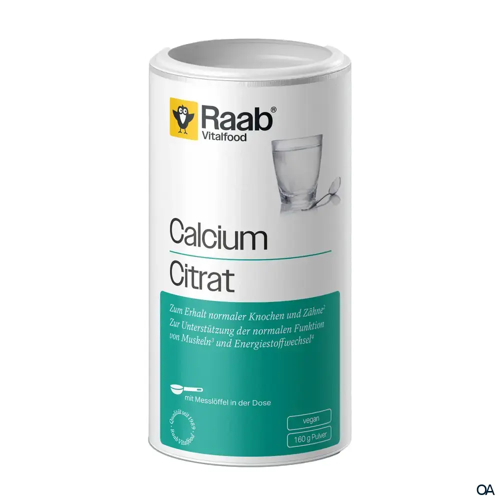 Raab® Vitalfood Calciumcitrat Pulver