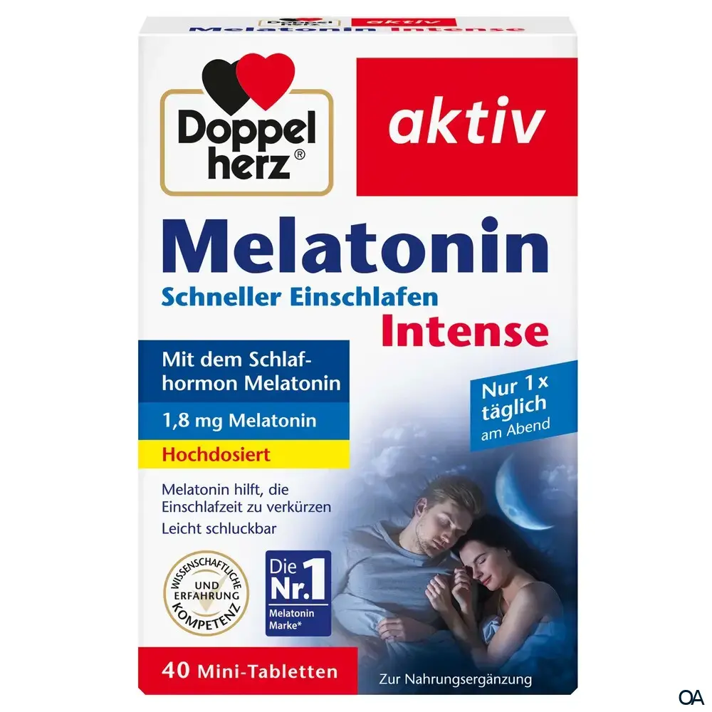 Doppelherz aktiv Melatonin Mini-Tabletten