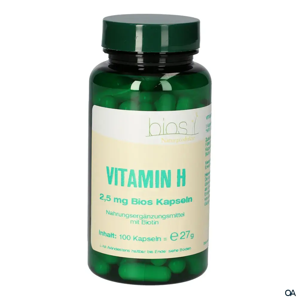 Bios Vitamin H 2,5 mg Kapseln