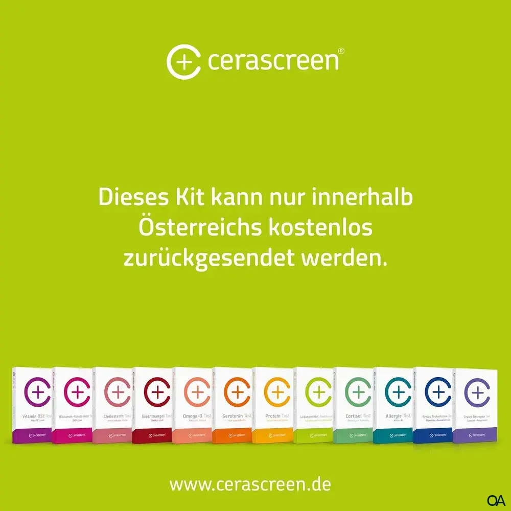 Cerascreen Hausstaubmilben Allergie Test