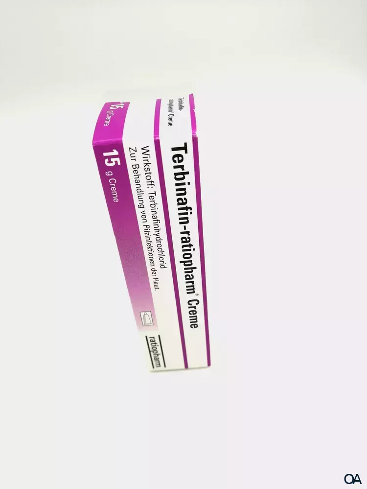 Terbinafin ratiopharm® Creme Terbinafin ratiopharm® Creme