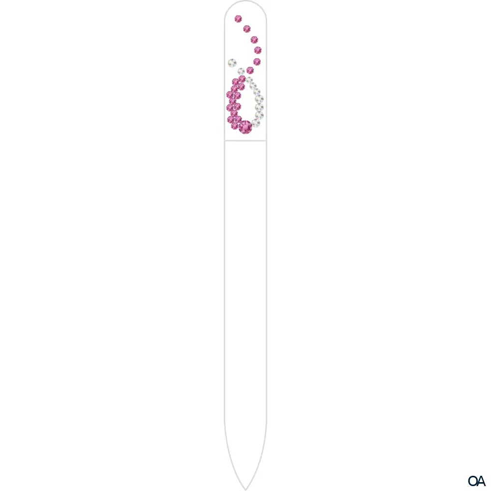 Kozbach Pharma GF140SW Glasnagelfeile „Swarovski“ 14 cm Kozbach Pharma GF140SW Glasnagelfeile „Swarovski“ 14 cm