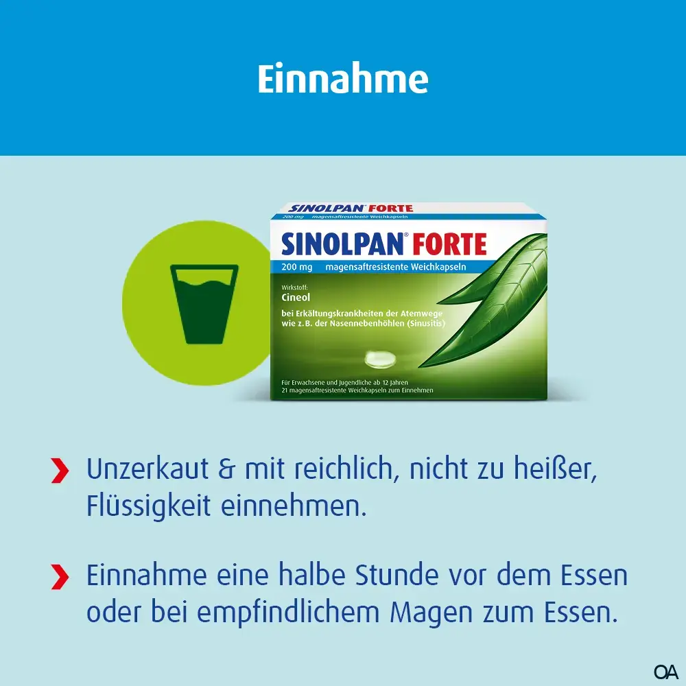 Sinolpan® forte 200 mg Weichkapseln
