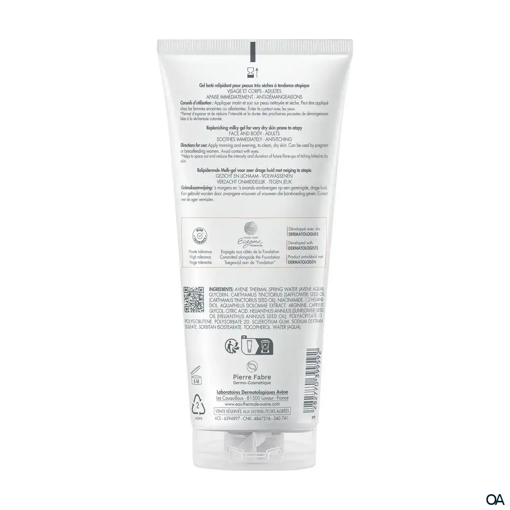 Avene XeraCalm AD Rückfettendes Milky Gel