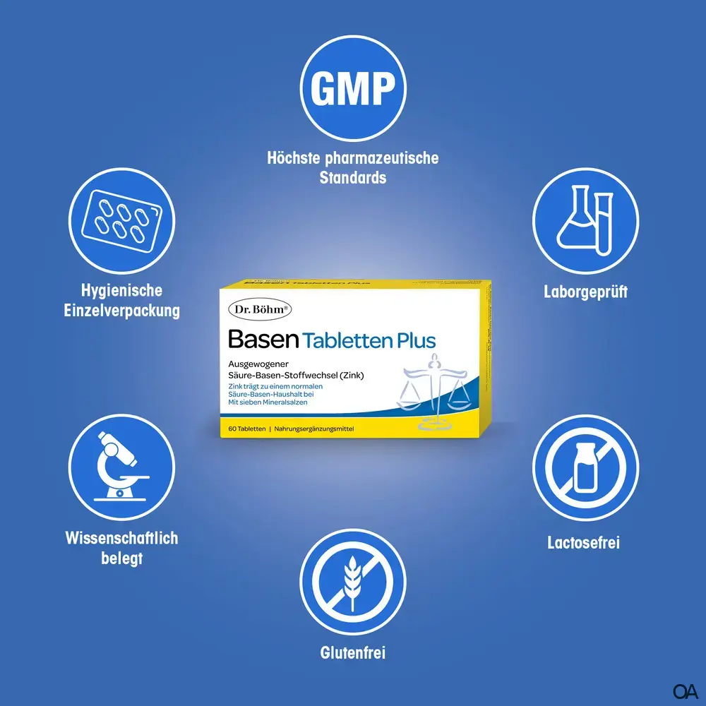 Dr. Böhm® Basen Tabletten Plus