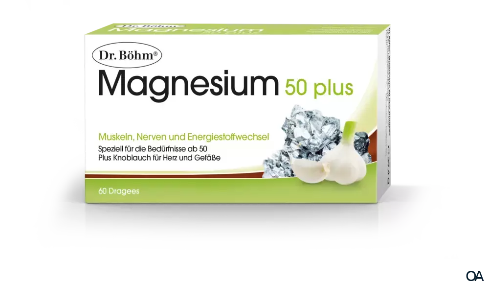 Dr. Böhm® Magnesium 50 plus Dragees Dr. Böhm® Magnesium 50 plus Dragees