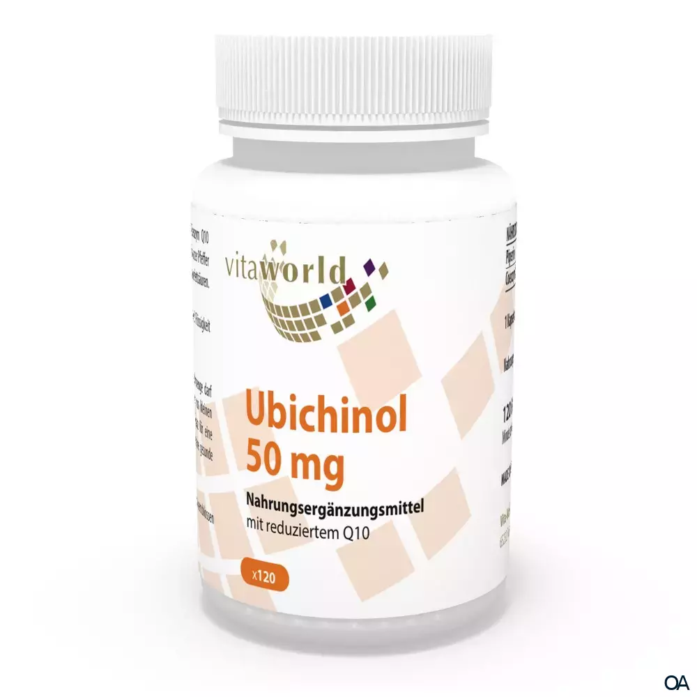 Vitaworld Ubichinol 50 mg Kapseln