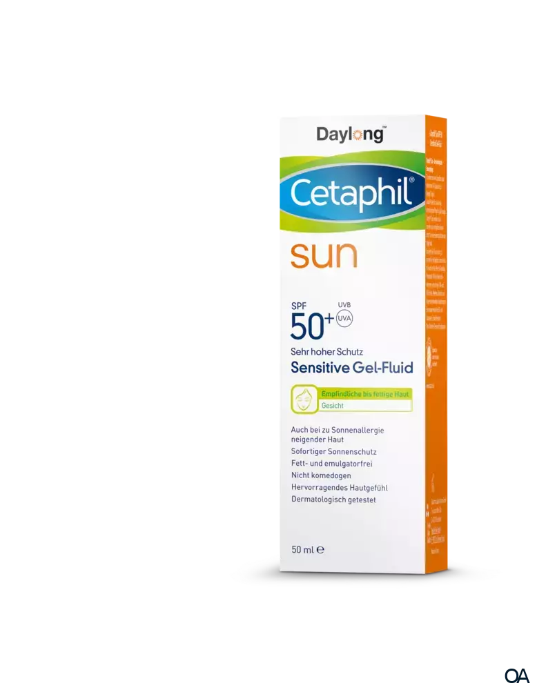 Cetaphil® Sun Daylong™ Sensitive Gel-Fluid Gesicht SPF 50+ Cetaphil® Sun Daylong™ Sensitive Gel-Fluid Gesicht SPF 50+
