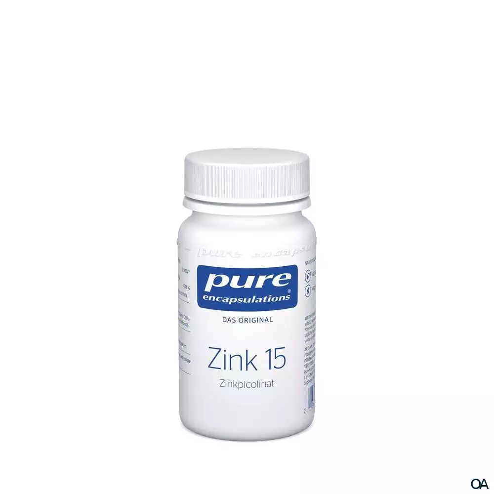 pure encapsulations® Zink 15 (Zinkpicolinat) Kapseln pure encapsulations® Zink 15 (Zinkpicolinat) Kapseln