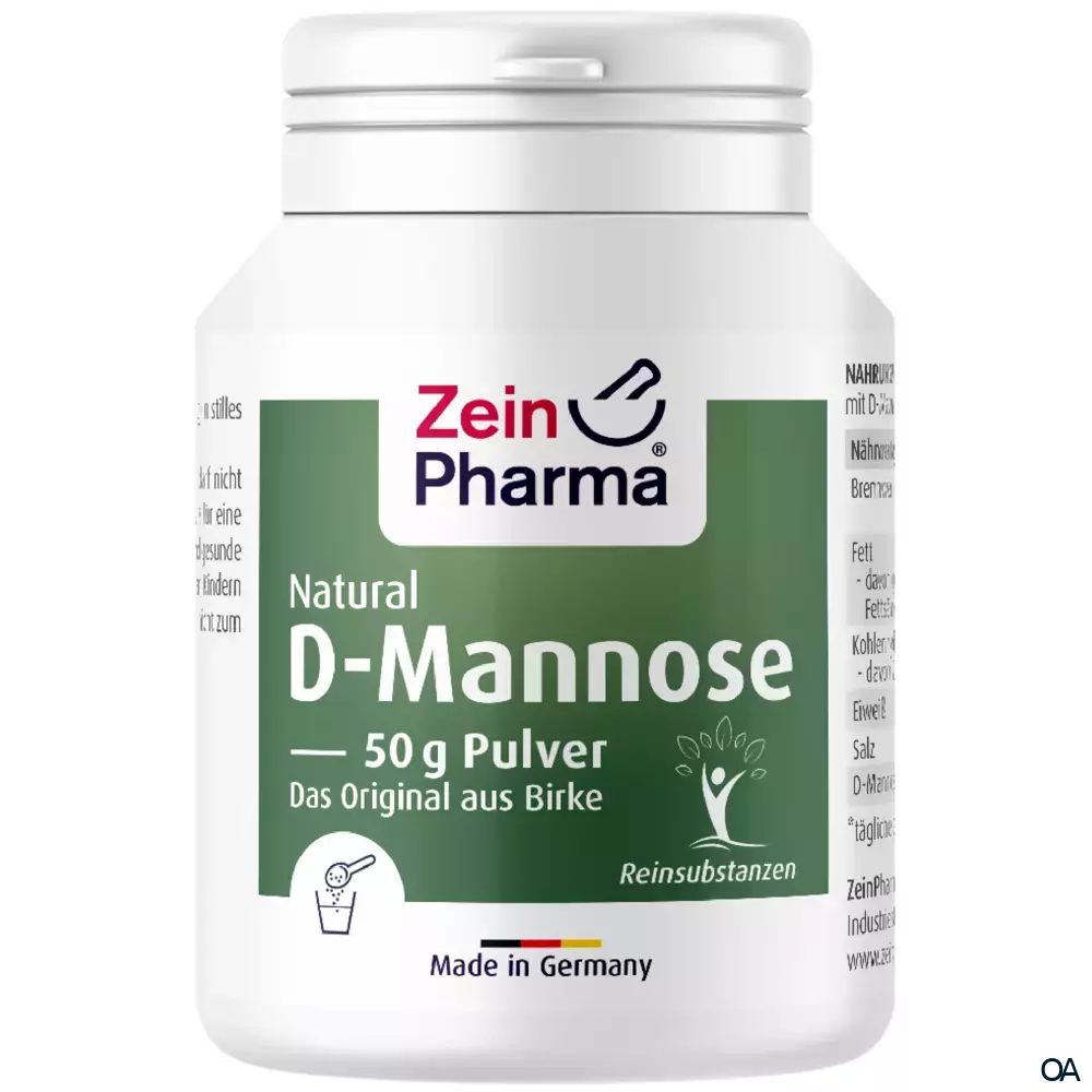 ZeinPharma Natural D-Mannose Pulver ZeinPharma Natural D-Mannose Pulver