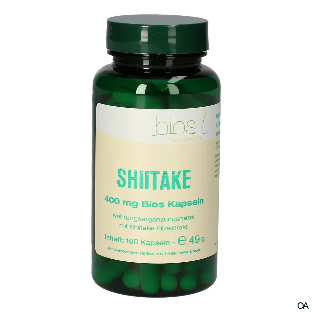 Bios Shiitake 400 mg Kapseln