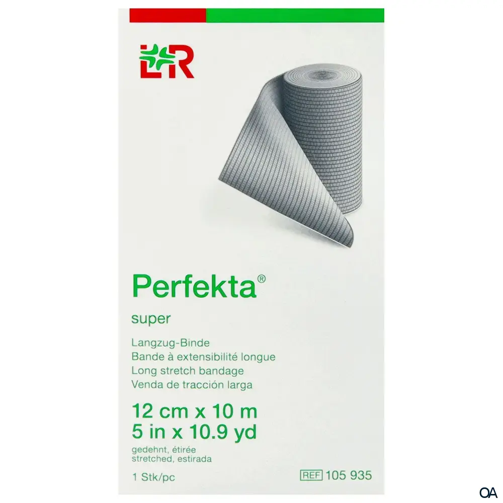 Perfekta® Super Langzugbinde 12 cm x 10 m