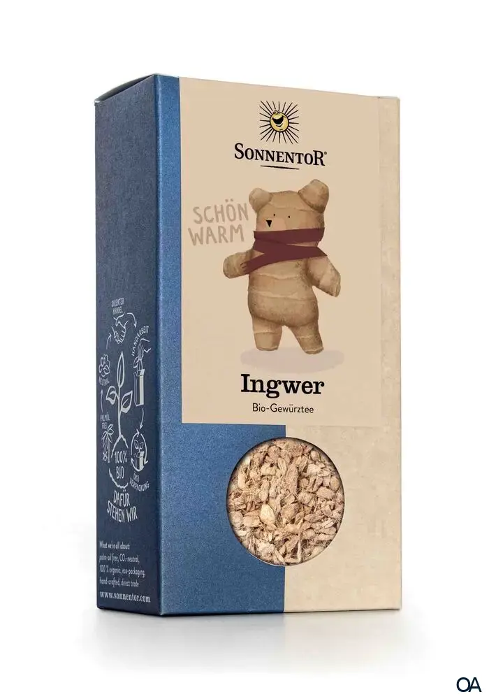 Sonnentor Ingwer lose, Bio-Gewürztee Sonnentor Ingwer lose, Bio-Gewürztee