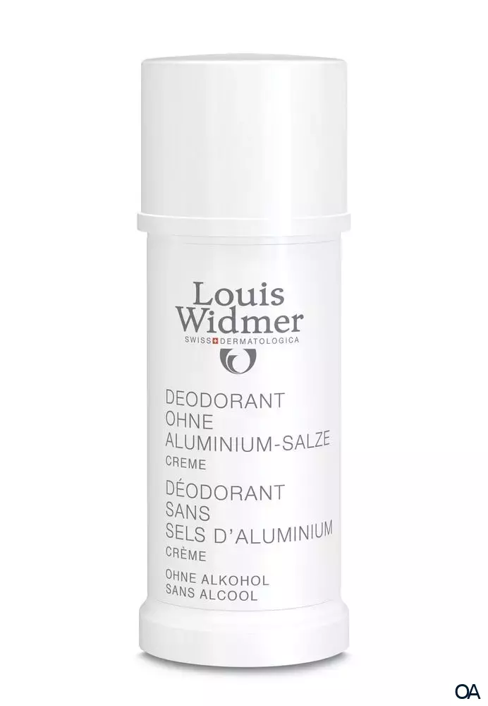 Louis Widmer Deodorant ohne Aluminium-Salze Creme Louis Widmer Deodorant ohne Aluminium-Salze Creme