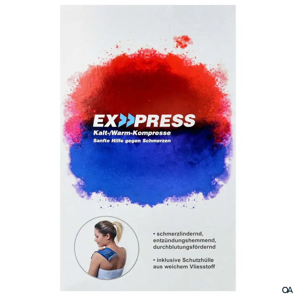 Express Kalt-Warm Kompresse, 12 x 29 cm Express Kalt-Warm Kompresse, 12 x 29 cm