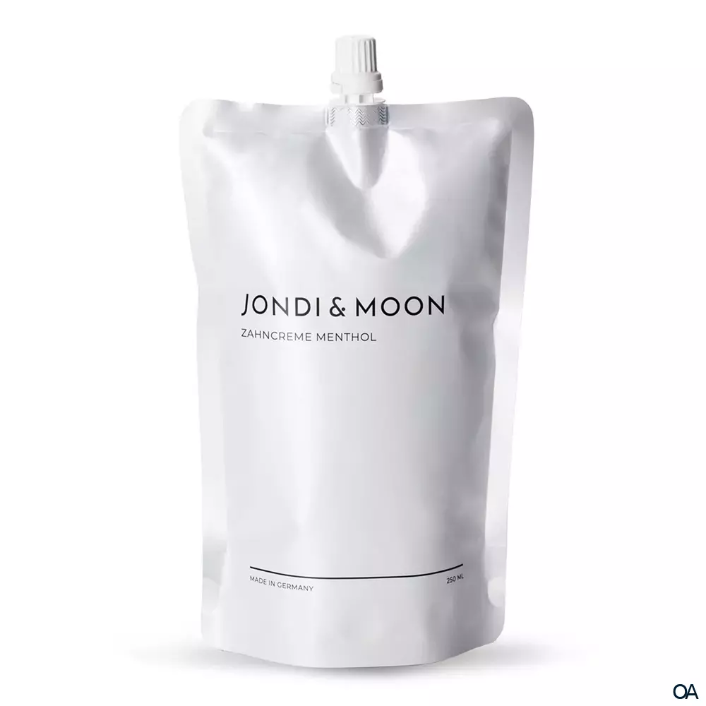 JONDI & MOON Zahncreme Menthol Nachfüllbeutel