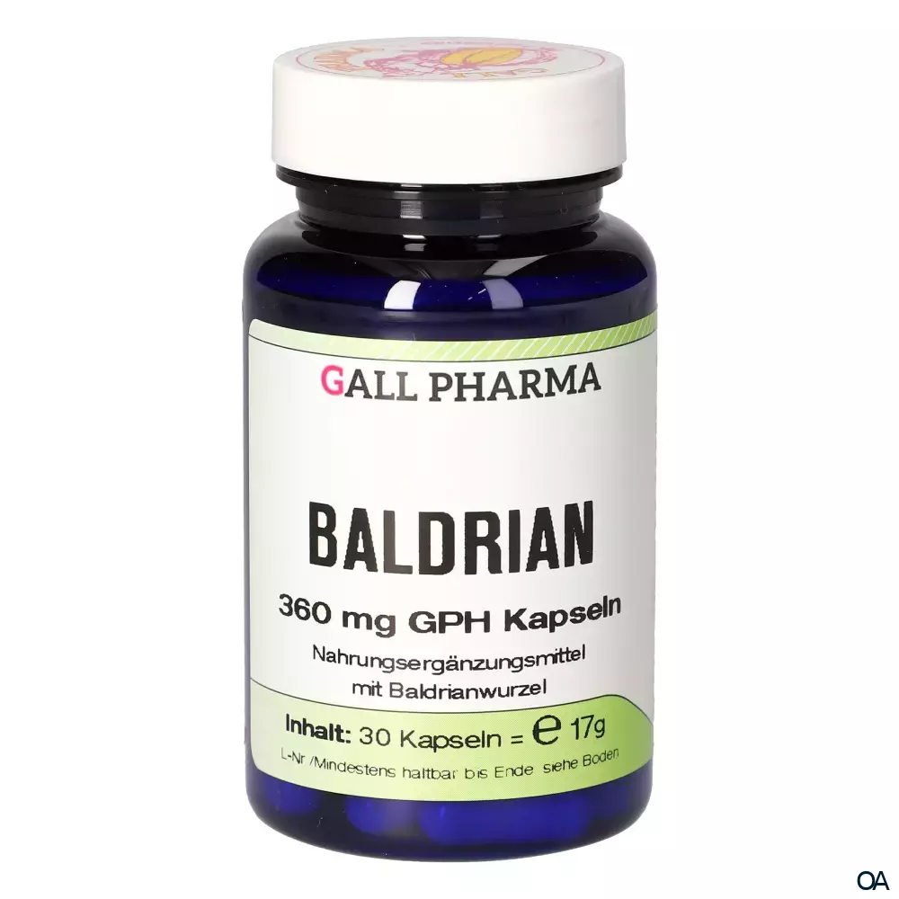 Gall Pharma Baldrian 360 mg Kapseln Gall Pharma Baldrian 360 mg Kapseln