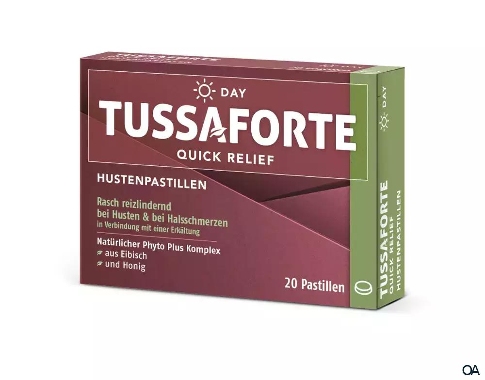 Tussaforte Quick Relief DAY Hustenpastillen Tussaforte Quick Relief DAY Hustenpastillen