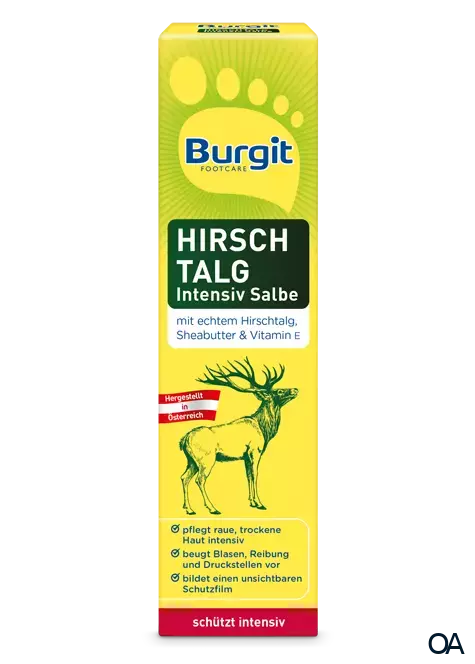 Burgit Footcare Hirschtalg Schutz & Pflege Salbe Burgit Footcare Hirschtalg Schutz & Pflege Salbe