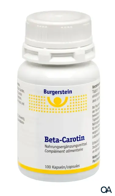 Burgerstein Beta-Carotin Kapseln Burgerstein Beta-Carotin Kapseln