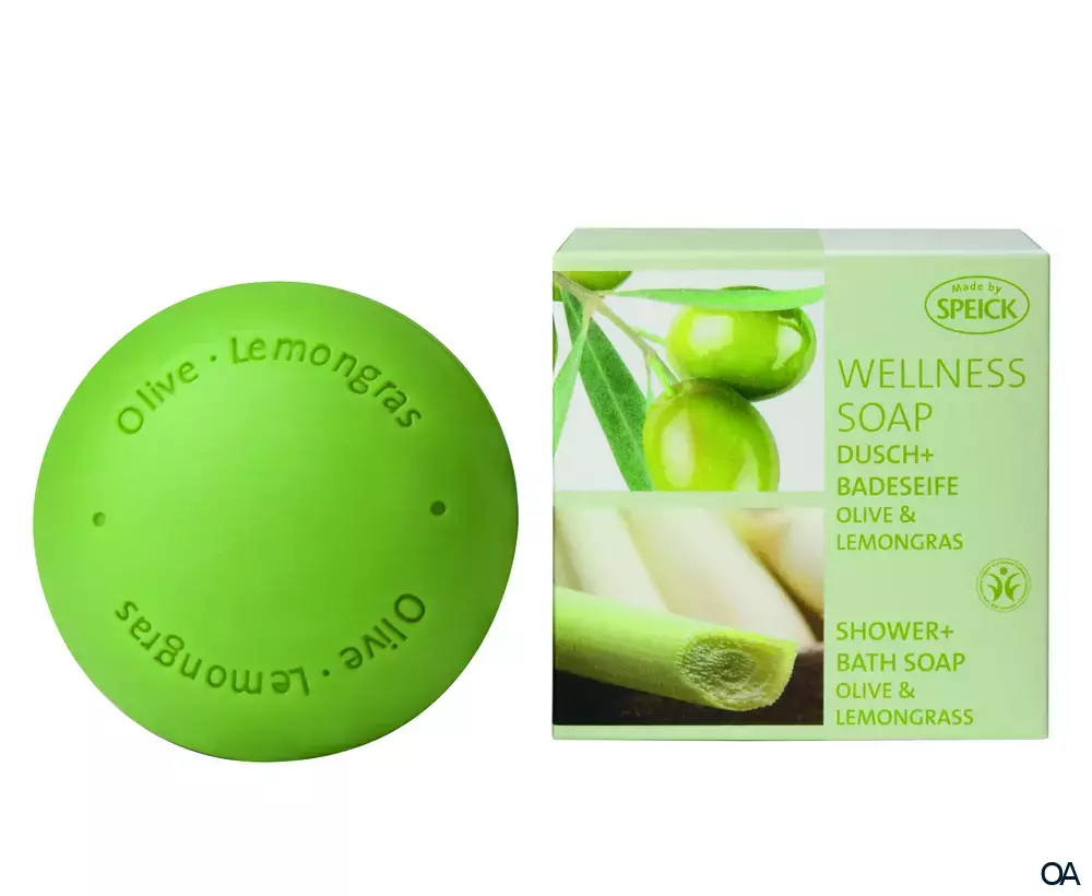 Made by Speick Wellness Soap Olive & Lemongras