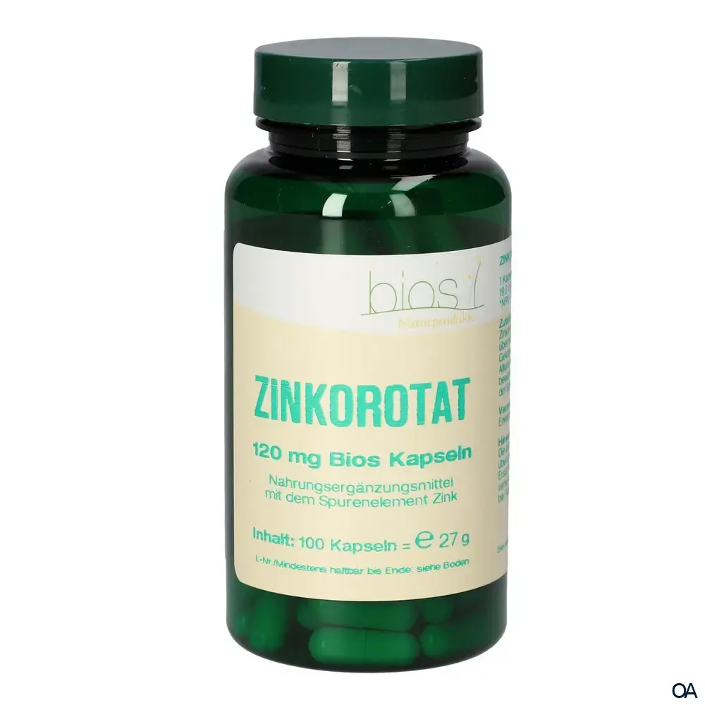 Bios Zinkorotat 120 mg Kapseln Bios Zinkorotat 120 mg Kapseln